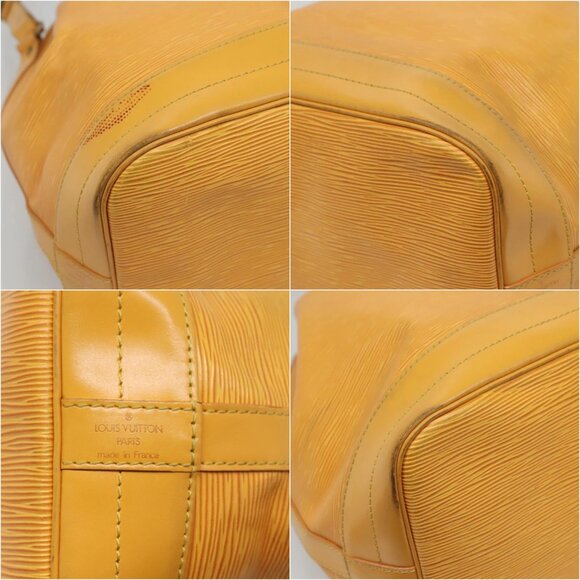 LOUIS VUITTON Epi Noe Shoulder Bag Tassili Yellow M44009 LV Auth BA1338 - Picture 15 of 15